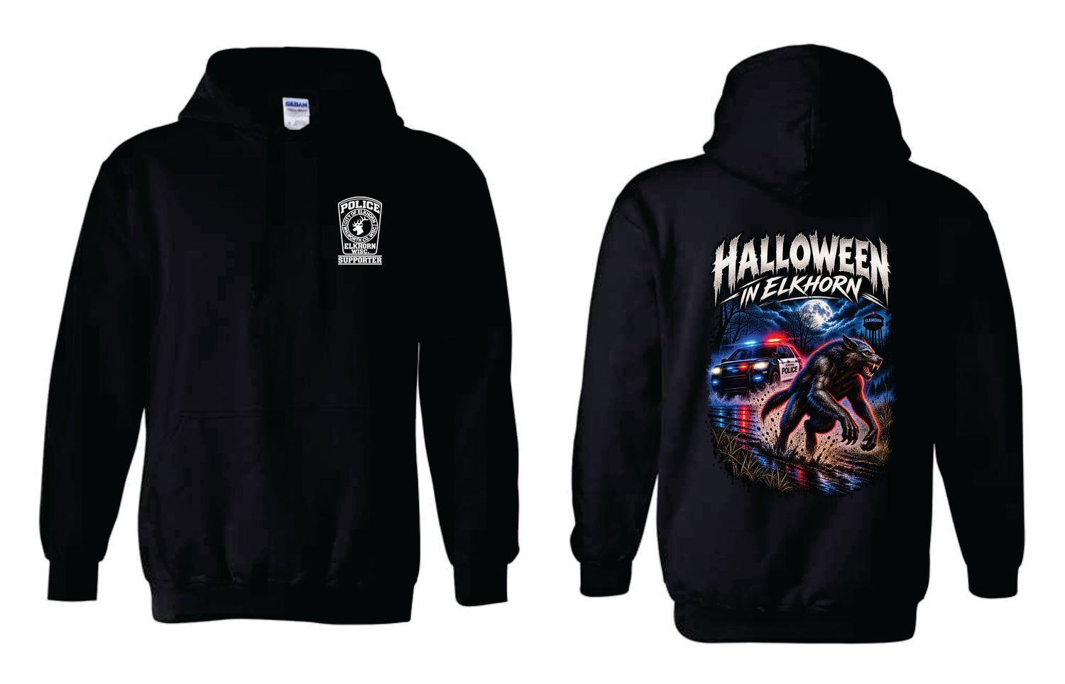 Halloween In Elkhorn Fundraising Hoodie!
