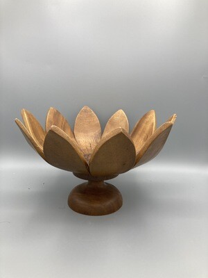 flower pedestal bowl