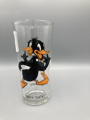 daffy duck pepsi glass