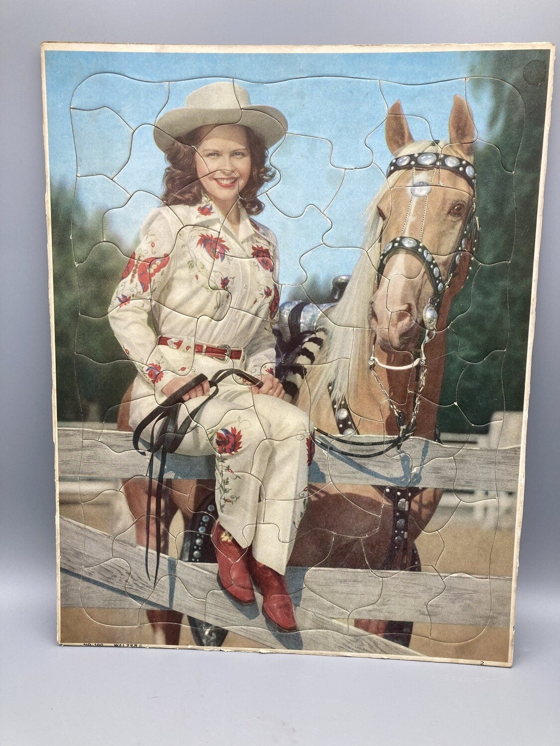 Walzer Puzzle Cowgirl