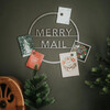 Merry Mail card wreath