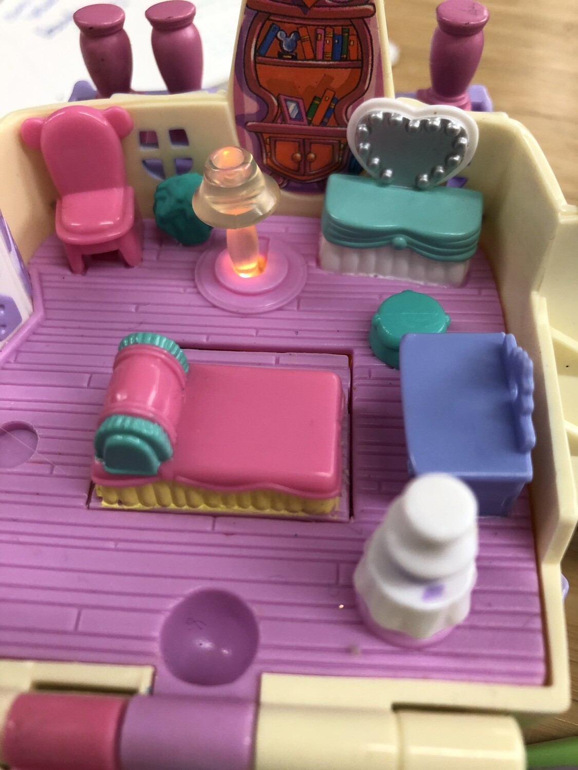 Polly Pocket Bluebird Maison Minnie Surprise Party Disney 1995