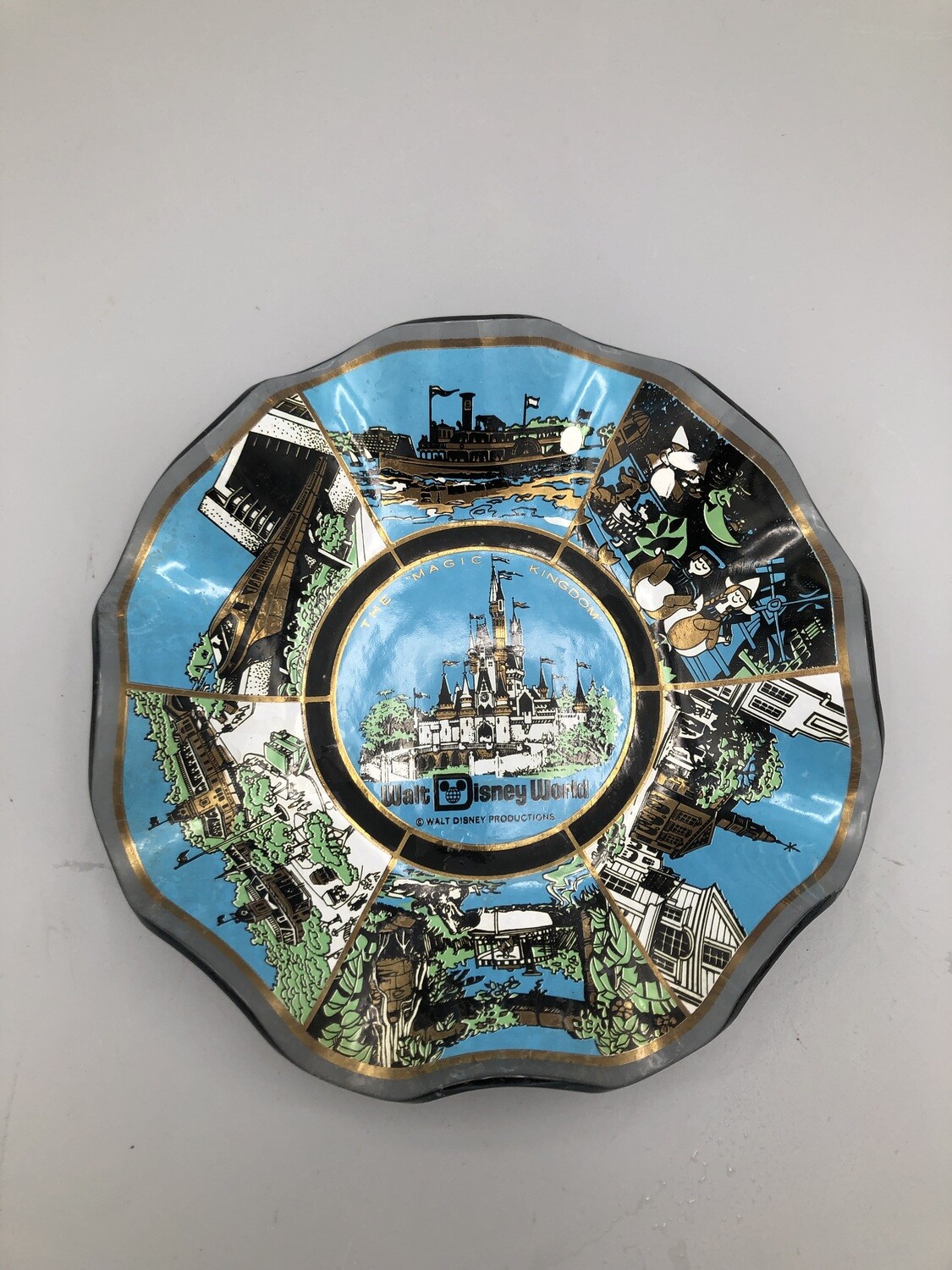 Walt Disney World Magic Kingdom Dish/Ashtray