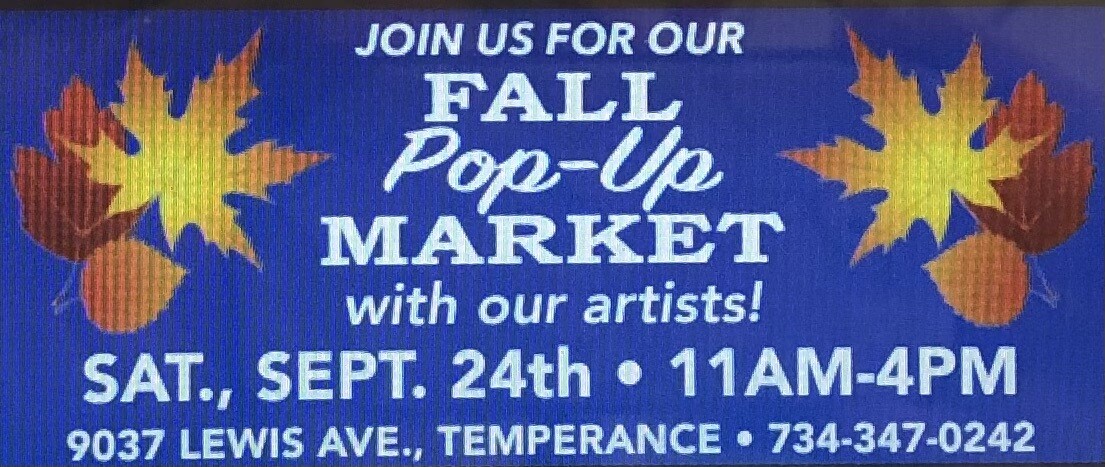 Fall Pop-Up Market 9/24/22