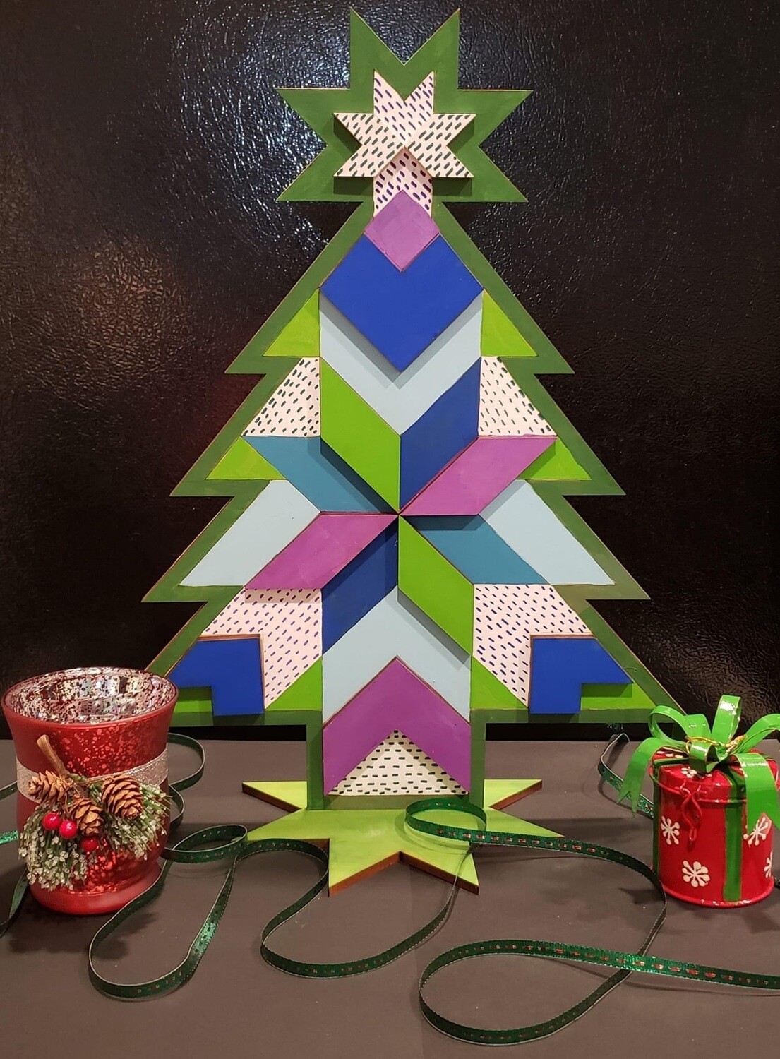 Painted Quilted Tree with Carol 12/2/22