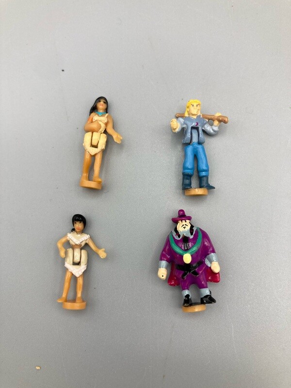 Polly Pocket Pocahantus Powhatan Figures 1995 (4)