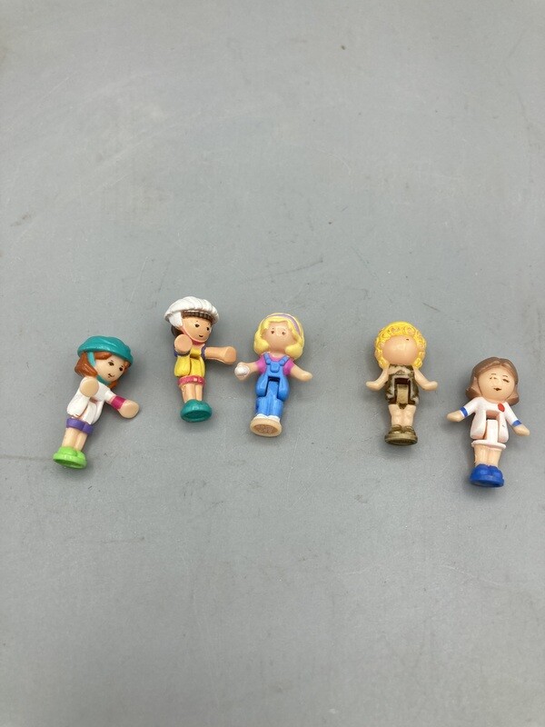 Polly Pocket Figures (5)