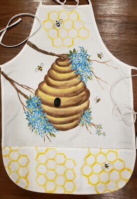 6/ 16/23 Let's Paint an Apron with Bee's!