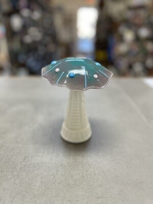 2/23/24 Fused Glass Mushroom