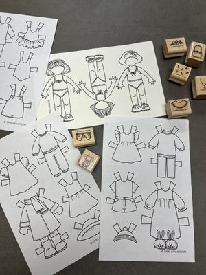 6/14/24 Paper Doll Making