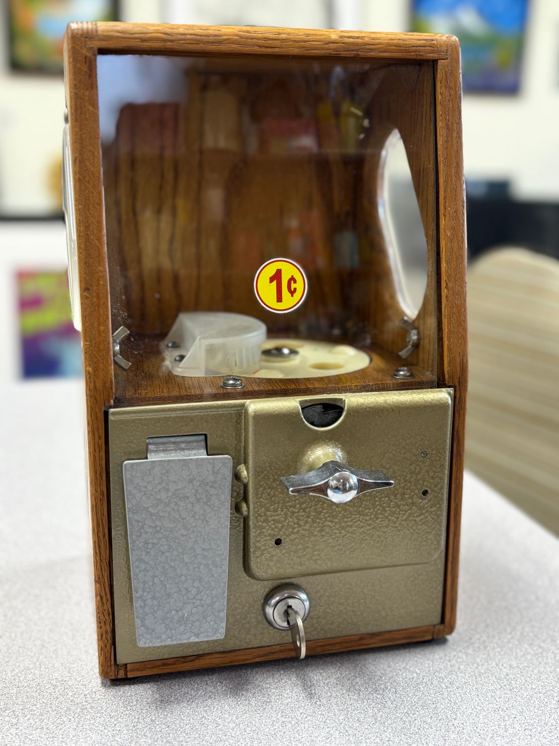 1 cent gumball machine