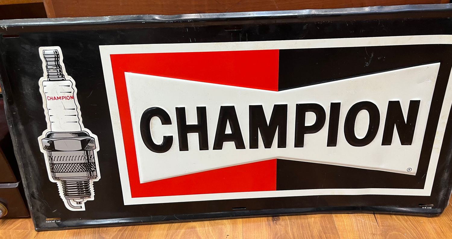 Champion sign