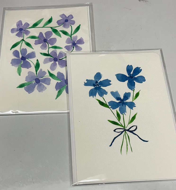9/20/25 Watercolor Card Making