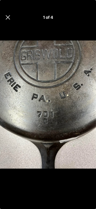 Griswold Cast Iron Skillet #7
