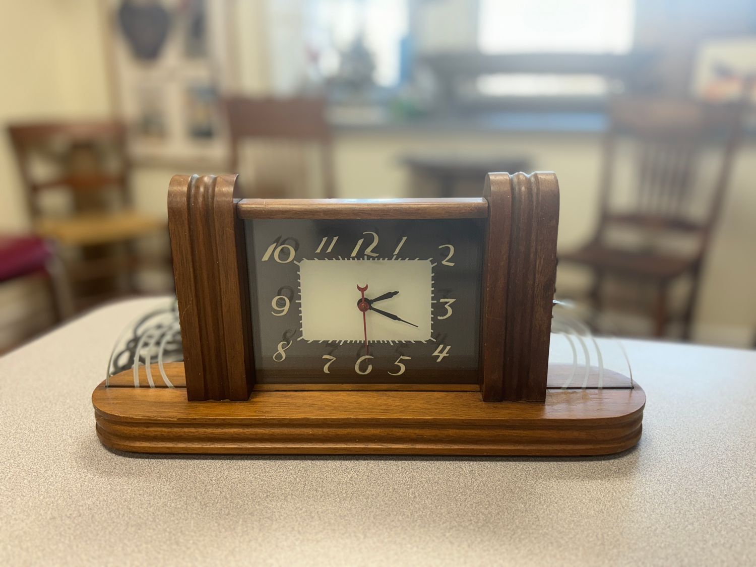 1942 Lackner Neon Glo Clock 1942 Lackner Neon Glo Clock