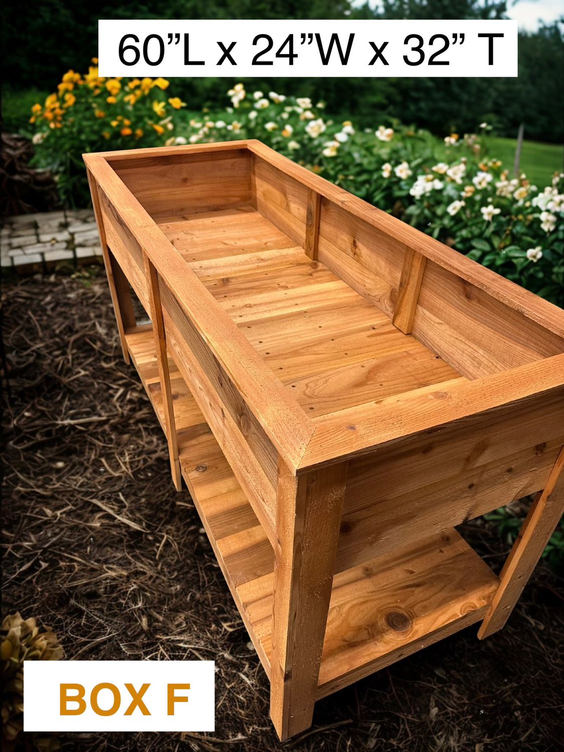 The Beast Garden Planter Box F 63"x26"x32"