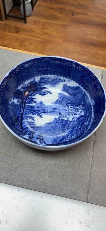 flow blue jenny lind bowl