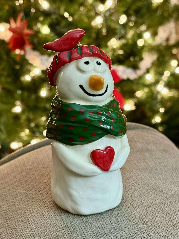 11/5/26 & 11/12/26 Hand Building Pottery Class Snowman