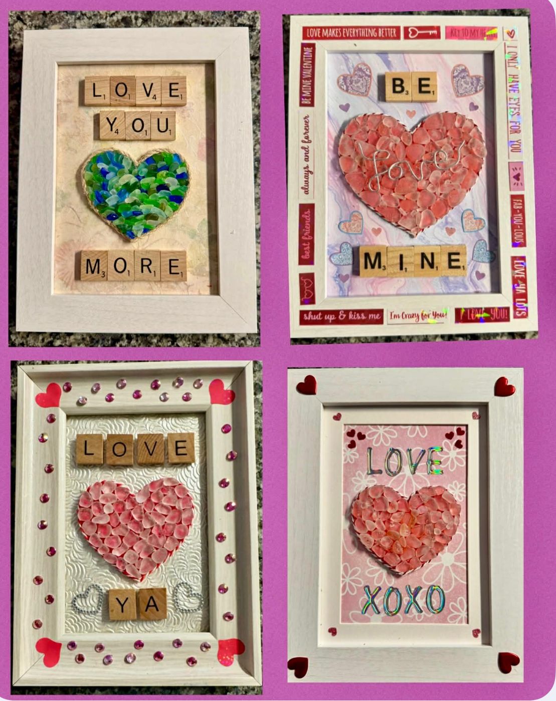 2/7/26 Beach Glass Heart with Cheryl Fisher