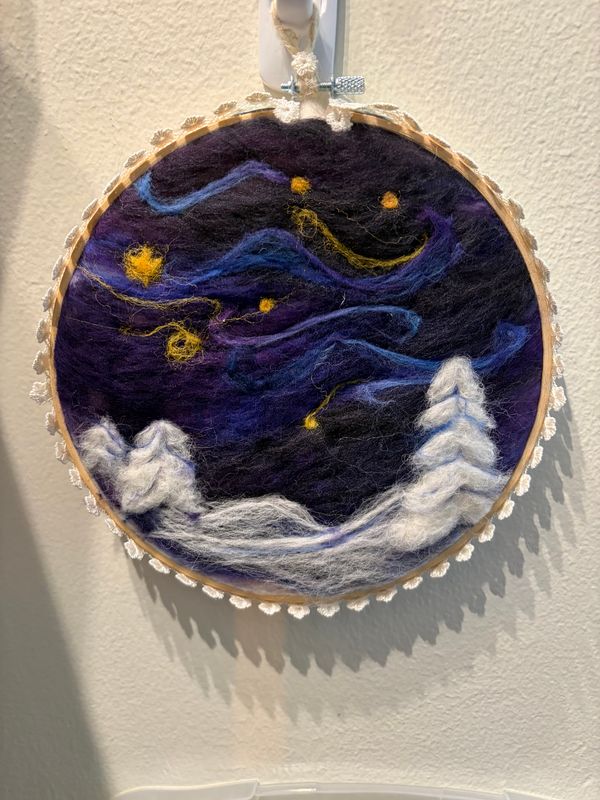 2/21/26 Van Gogh Needle Felted Project