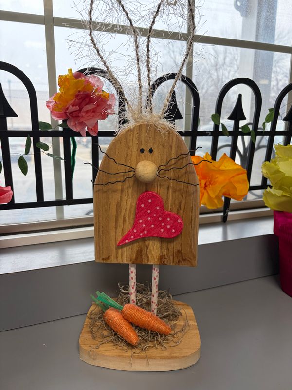 3/21/26 Wood Bunny with Pam Taylor