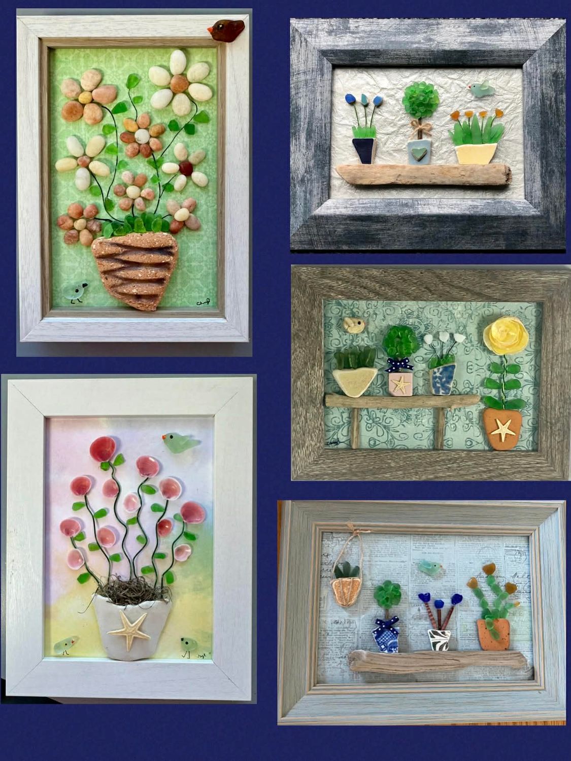 5/1/26 Sea Glass Bouquet with Cheryl Fisher