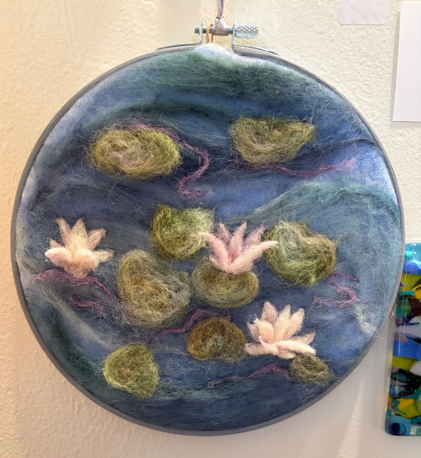 7/18/26 Monet Water Lily Needle Felting