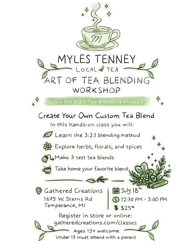7/18/26 Art of Blending Tea