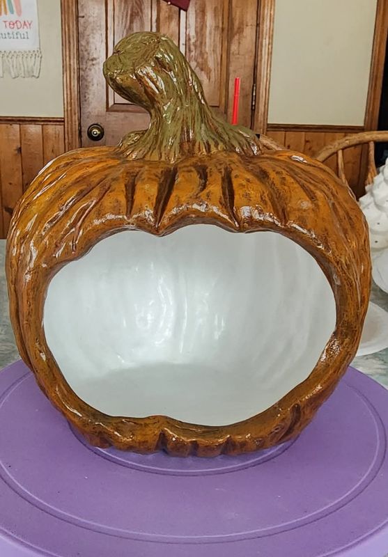 8/8/26 Fall Ceramic Fun! Lighted Pumpkin
