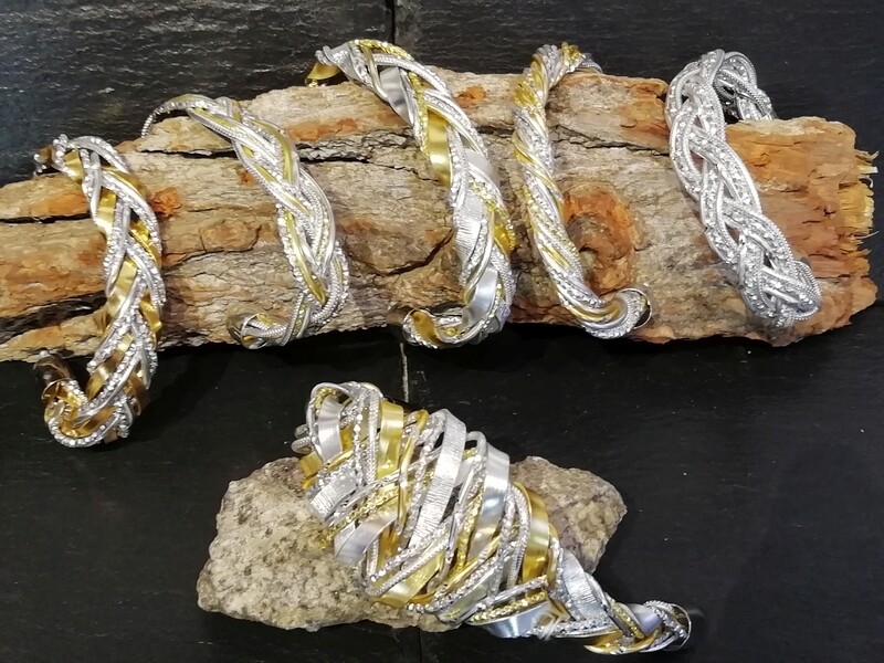Bracelet silver / gold small or big - Handmade  by Corinna Kirchhof