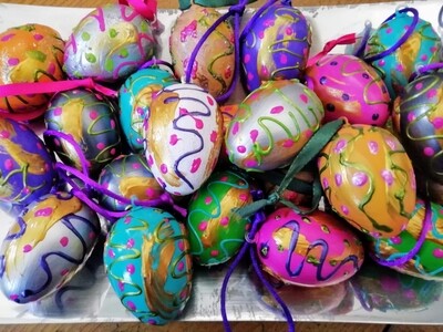Easter Eggs - Hand painted by Corinna Kirchhof