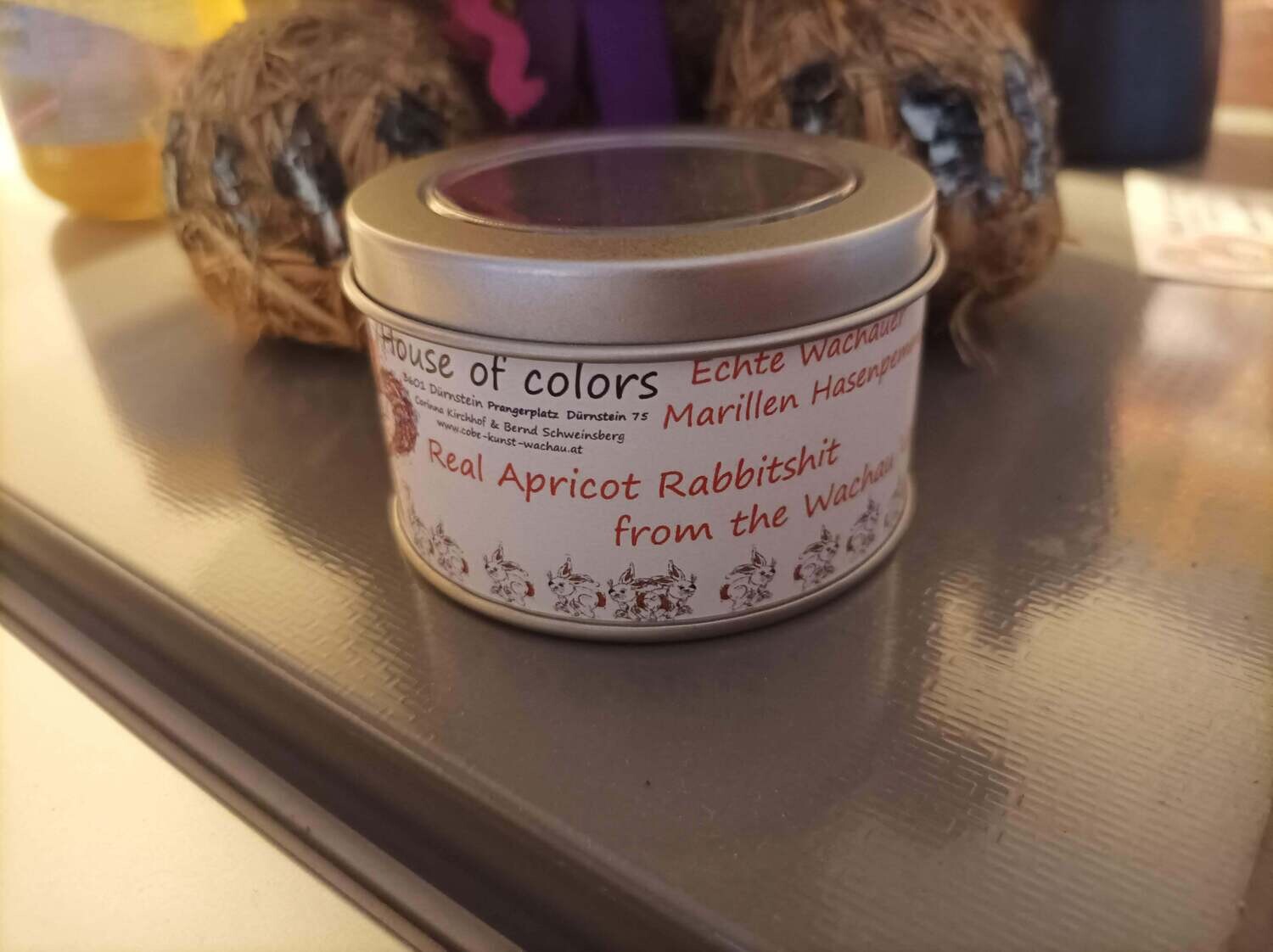 "​Real Apricot Rabbitshit from the Wachau Valley©" (small one)