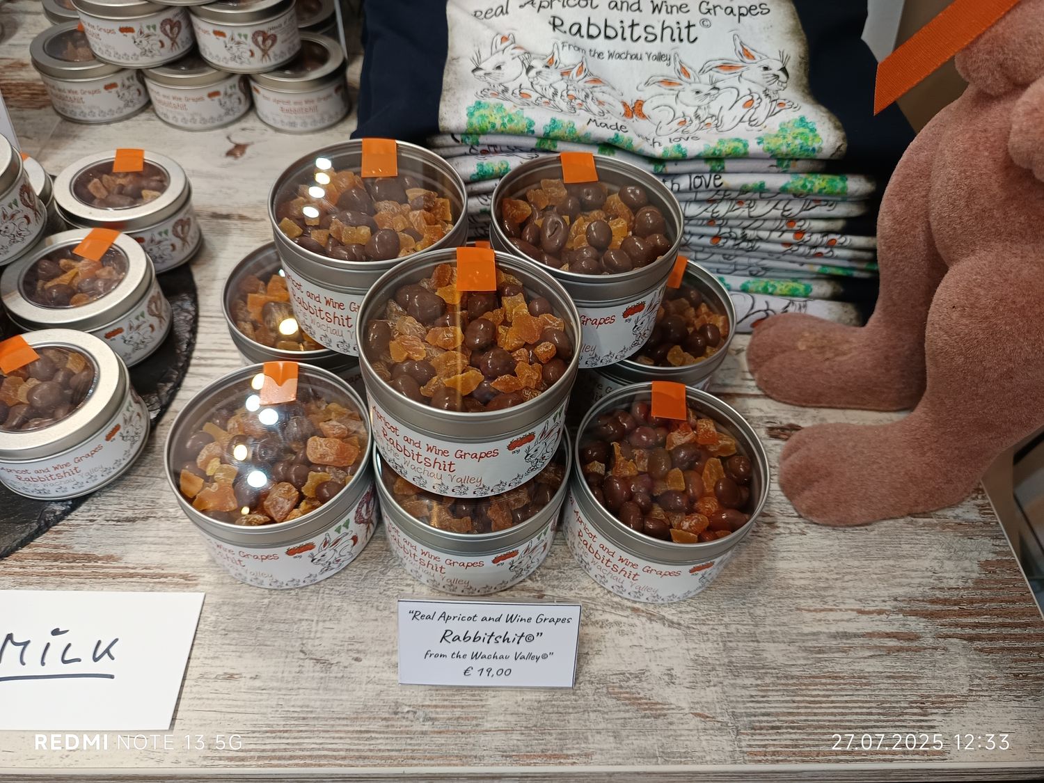 &quot;​Real Apricot and Wine Grapes Rabbitshit from the Wachau Valley©&quot; - Big one