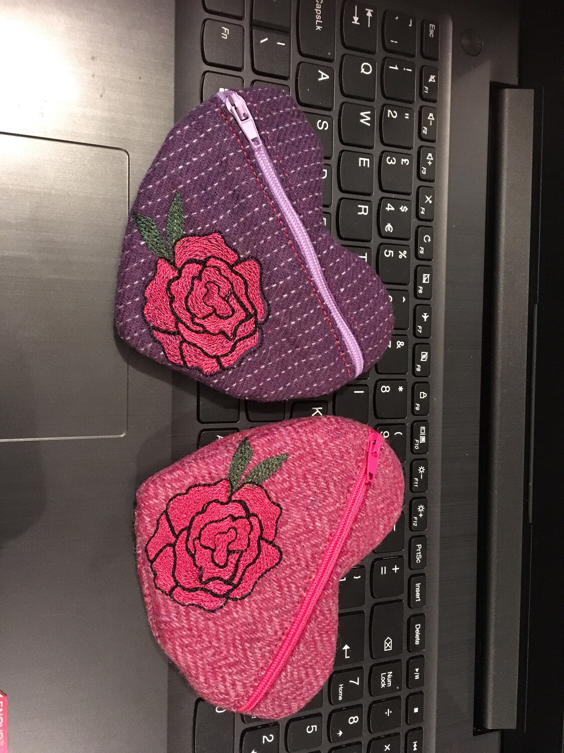 ITH Rose Heart Purse