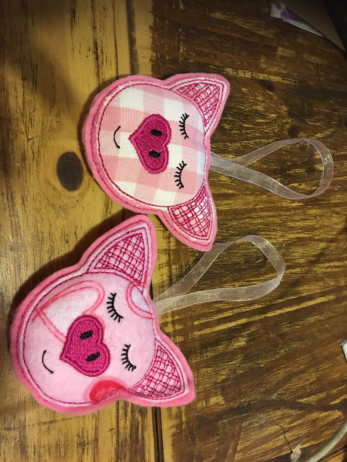 Pig Feltie Decoration