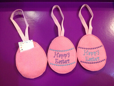 Easter Egg Feltie Decoration
