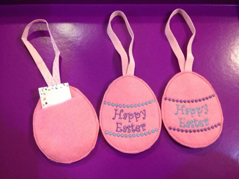 Easter Egg Feltie Decoration
