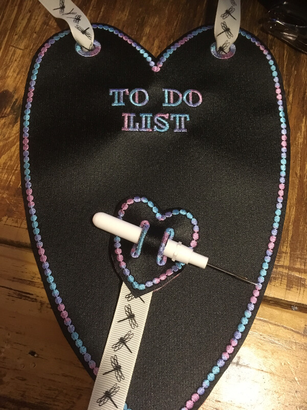 HEART CHALK BOARD(TO DO LIST)