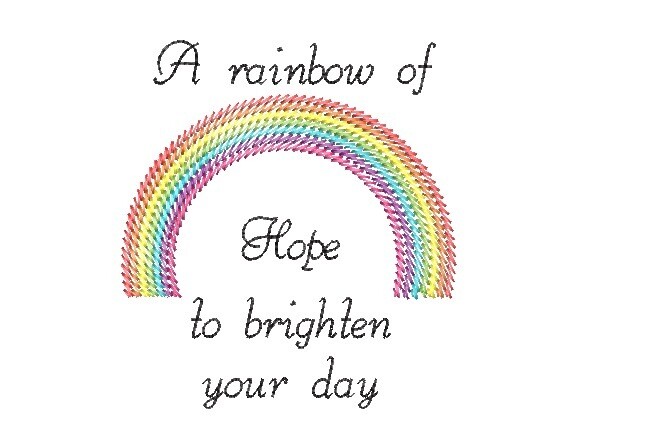 A Rainbow Of Hope Design
