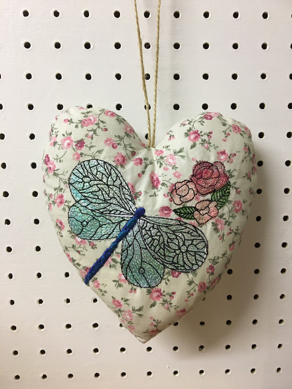 Dragon Fly and roses
