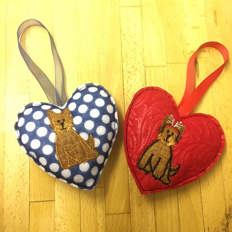 Yorkshire Terrier ITH Heart