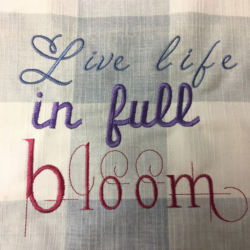Full Bloom Text