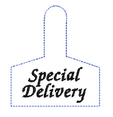  Warning Tag SPECIAL DELIVERY