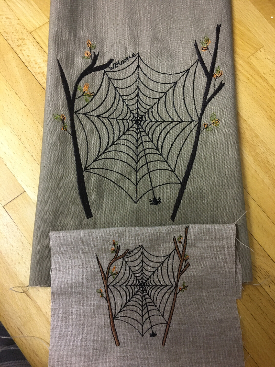Welcome spider web
