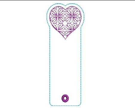 Heart Bookmark