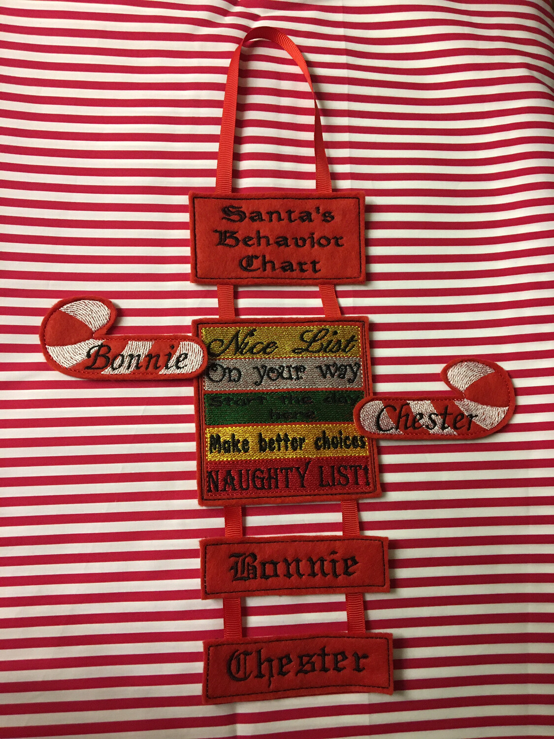 ITH Santa&#39;s Behaviour/Behavior Chart