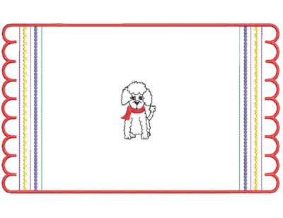 Poodle Christmas Cracker