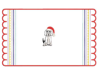 Beagle Christmas Cracker