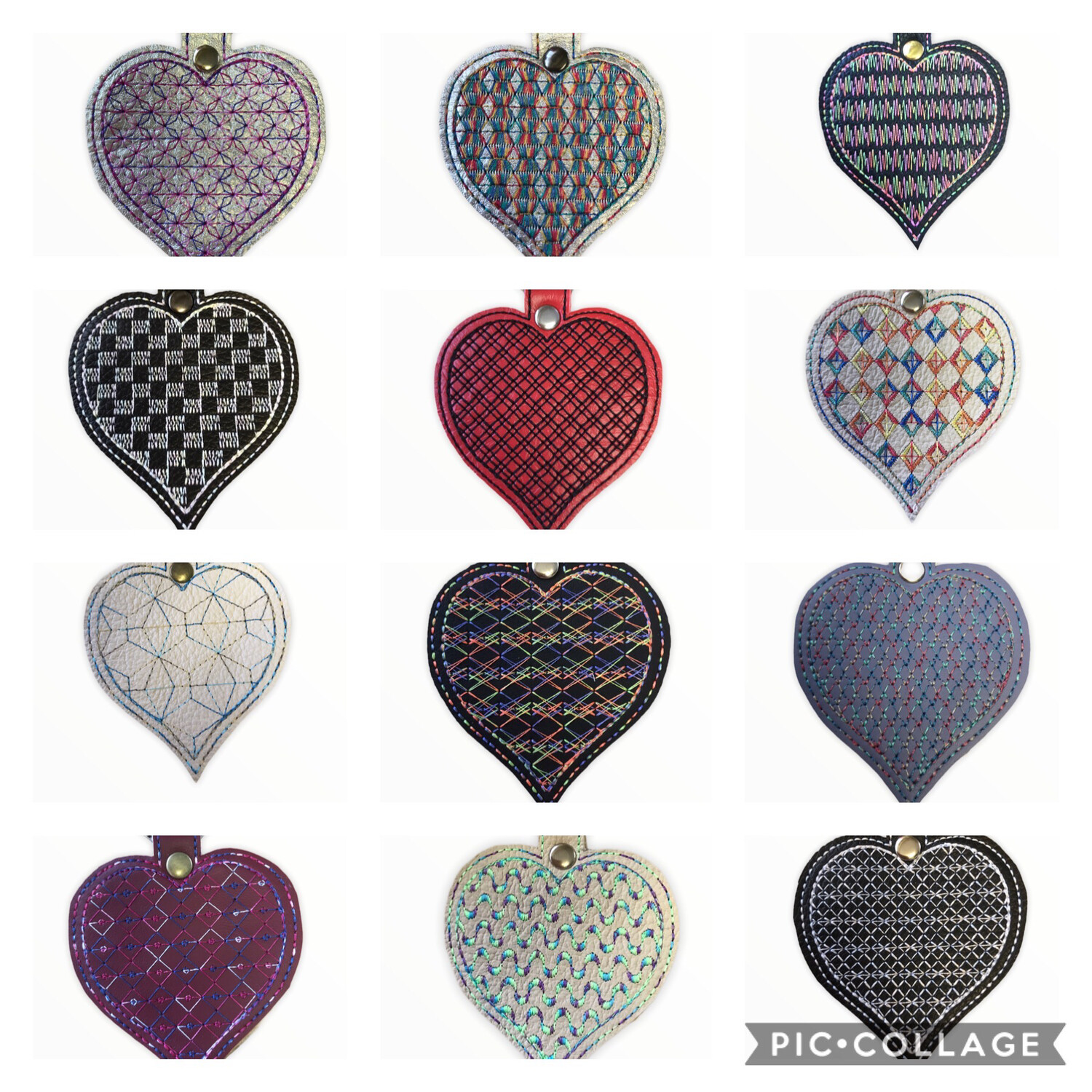 Heart Keyring (Set 3)