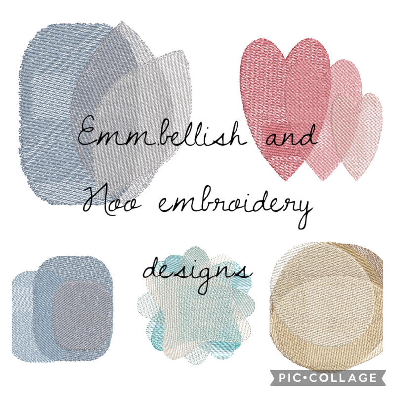Watercolour Patterns Set Of 5